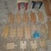 Thomas & Friends TWR Wooden Railways 3-Way Bridge Sodor Wood Co Track Lot Road
