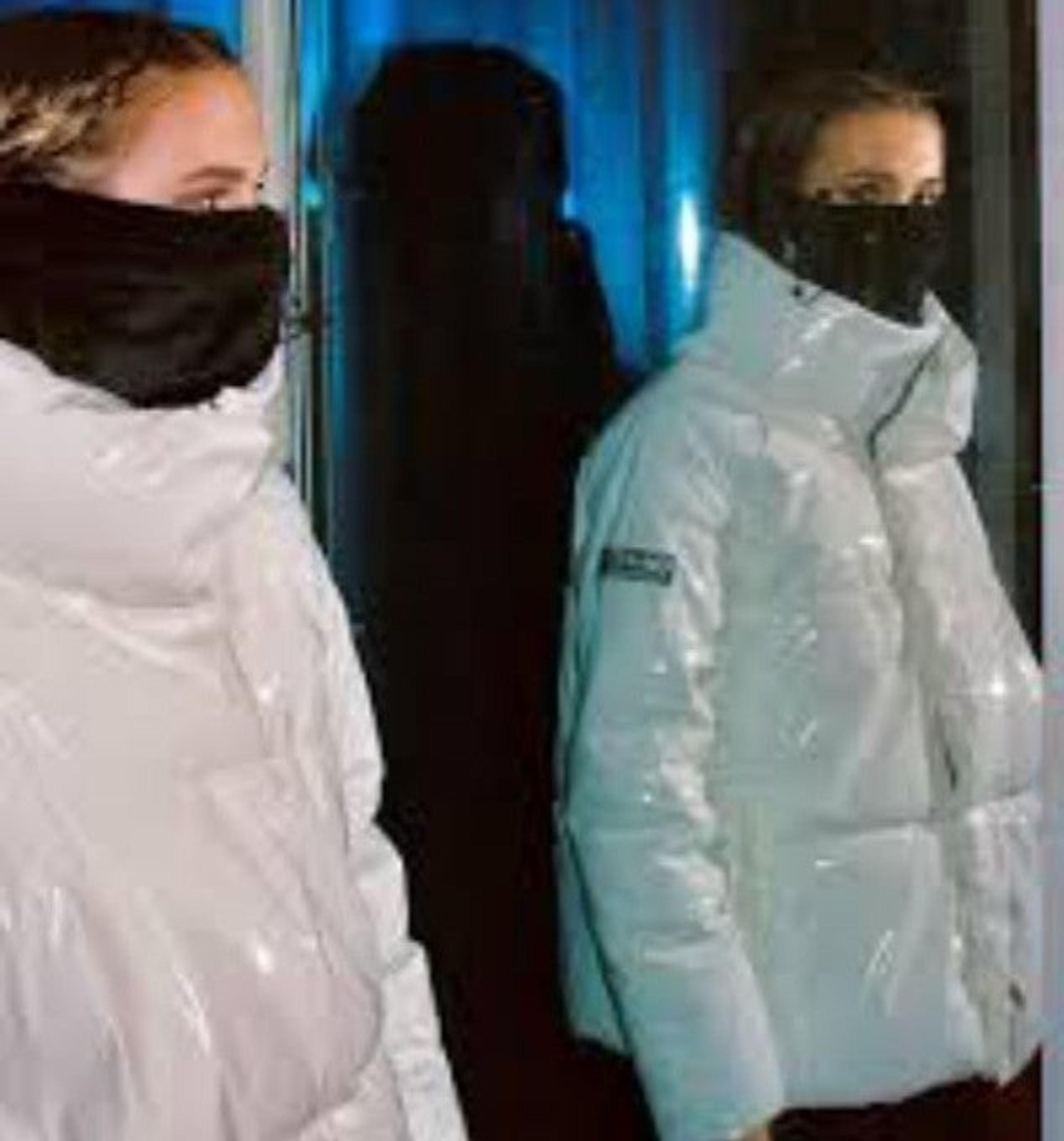 performance puffer coat size medium - Calvin Klein