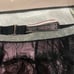 Victoria’s Secret Shine Strap Lace Skirt Rhinestone Garter Belt Lingerie S