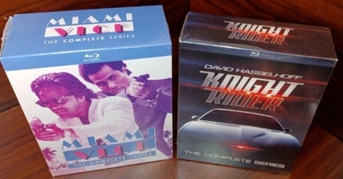 Knight Rider + Miami Vice Complete Series (Blu-ray) NEW-Free Box Shipping!