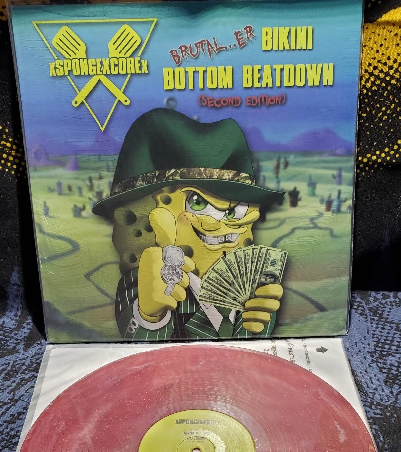 Spongecore - Bikini Bottom Beatdown Alt Cover vinyl