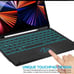 Touchpad Keyboard Case for iPad Pro 12.9 2021 5th Generation/2020 4th-Gen/2018-3