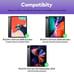 Touchpad Keyboard Case for iPad Pro 12.9 2021 5th Generation/2020 4th-Gen/2018-3