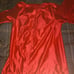 Graduation gowns red in color