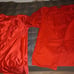 Graduation gowns red in color