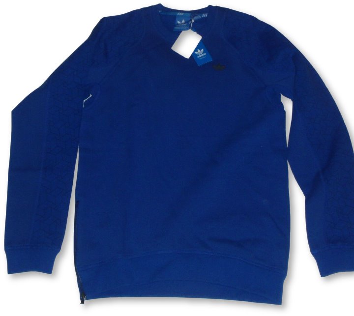 adidas Luxe GEO Medium Crew Sweatshirt