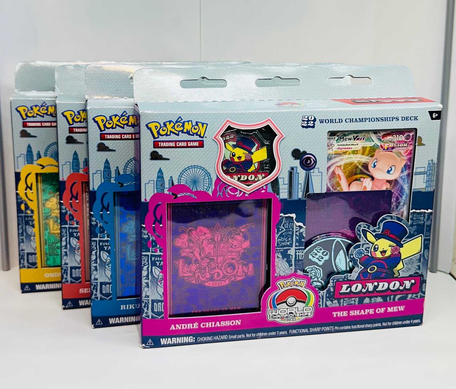Pokemon TCG 2022 London World Championships Deck Full Set