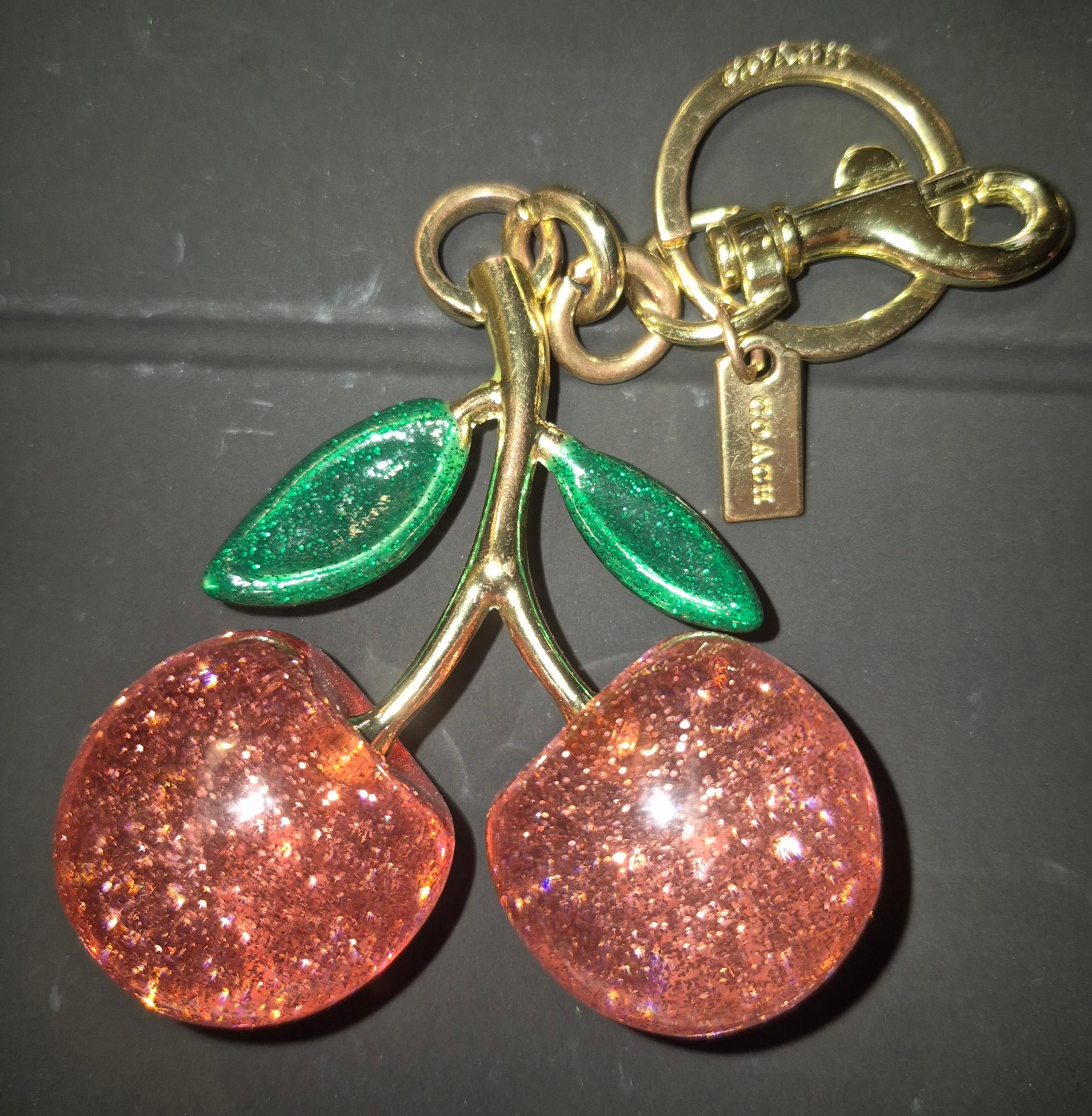Coach Cherry Bag Charm