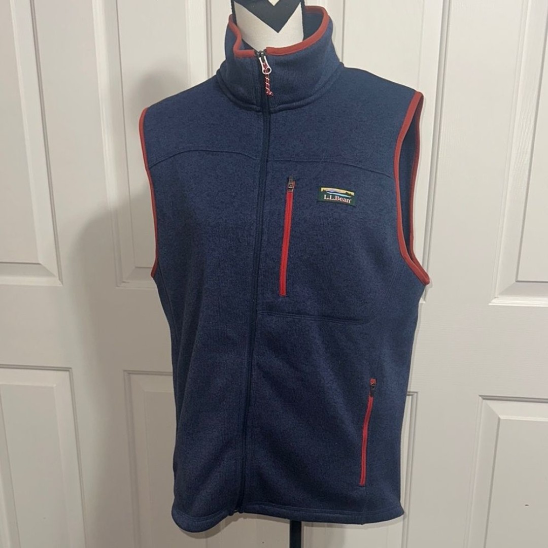 L.L. BEAN Men’s Sweater Fleece Vest