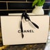 Authentic Chanel Gift Bog And Triangular Gift Bag