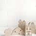 Wooden Montreal Town Play Set, Wooden City blocks, Wooden Building Blocks, Woode