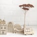 Wooden Montreal Town Play Set, Wooden City blocks, Wooden Building Blocks, Woode