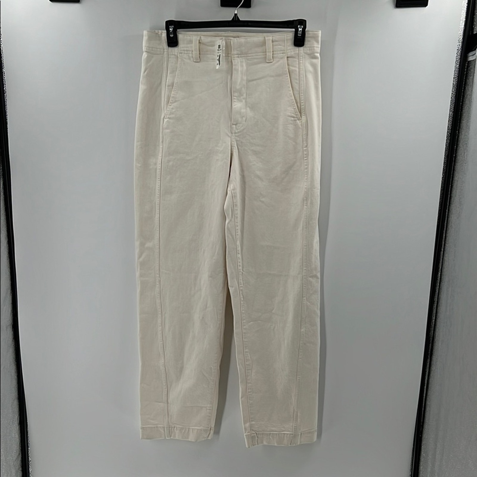 Madewell Women's Tapered Denim Trousers - Vintage Ivory - 31 - NWT