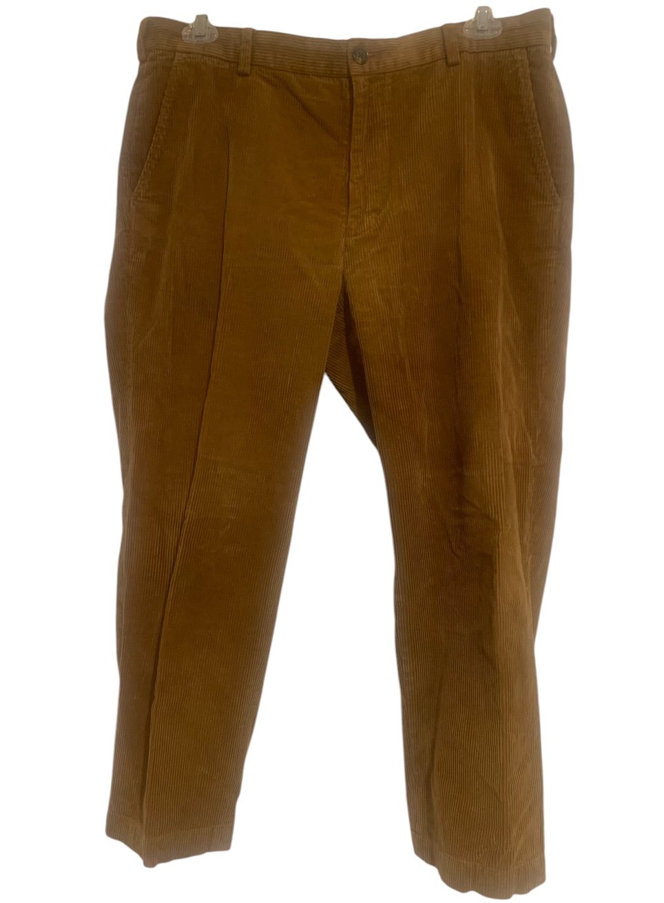 Brooks Brothers Corduroy Pants Brown Flat Classic Preppy Clark Men’s Size 38x30