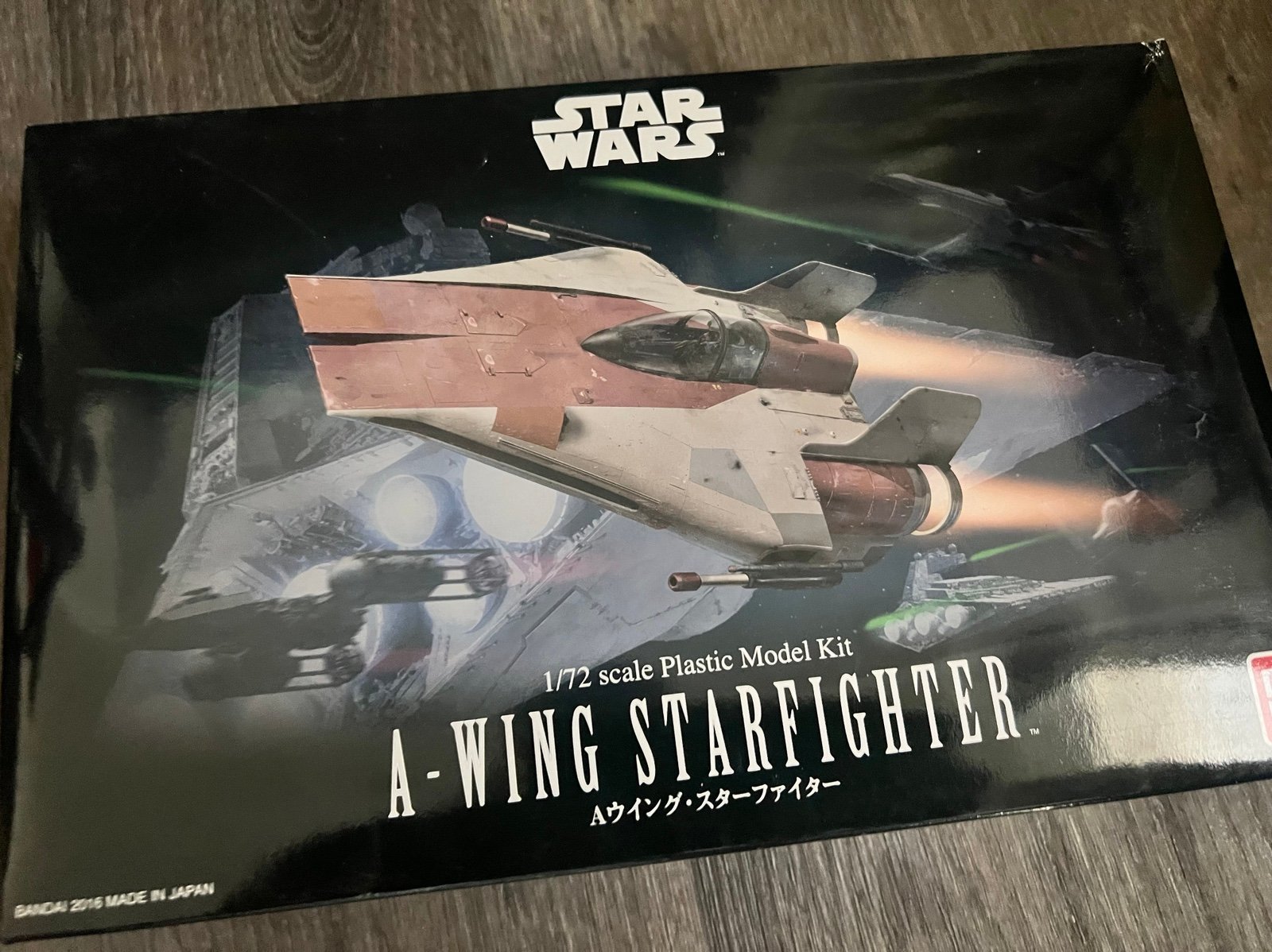 Bandai Star Wars Return of the Jedi A-Wing 1:72 plastic model kit