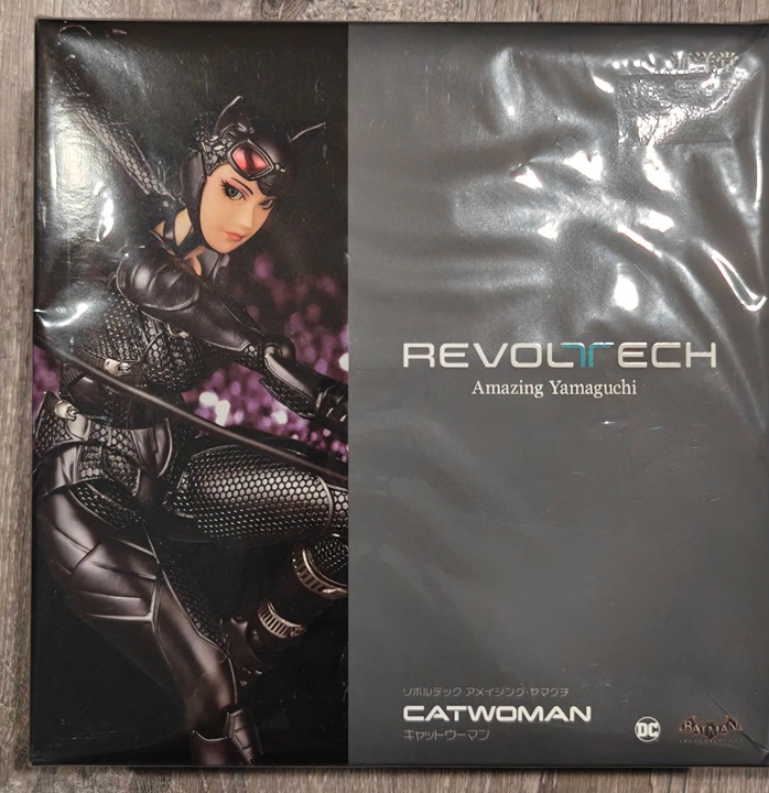 Revoltech Amazing Yamaguchi Catwoman Kaiyodo 160mm Comic Anime Figure