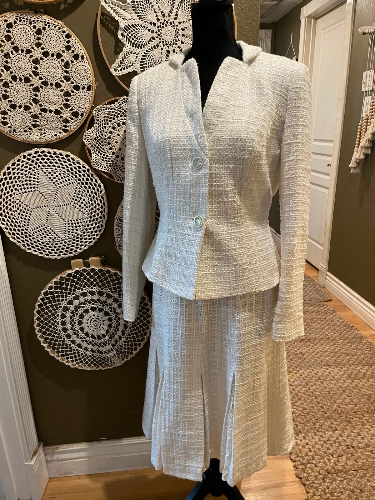 Ashro Suit Dress With Jacket Size 10