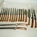 LIFETIME CUTLERY SHEFFIELD ENGLAND, STAINLESS STEEL 19 PIECES KNIVES & SERVING