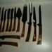 LIFETIME CUTLERY SHEFFIELD ENGLAND, STAINLESS STEEL 19 PIECES KNIVES & SERVING