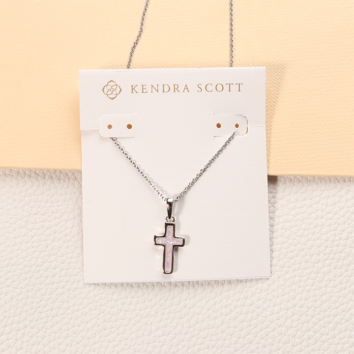 Kendra Scott cross Silver Pendant Necklace