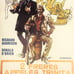 Rare Vintage 1972 2 Freres Appeles Trinita Belgium Movie Poster, Classic Western
