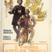 Rare Vintage 1972 2 Freres Appeles Trinita Belgium Movie Poster, Classic Western