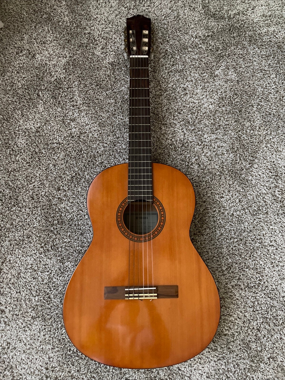 1970s CLASSIC YAMAHA CS40 ACOUSTIC GUITAR W/ORIGINAL HARD CASE *HARD TO FIND!!