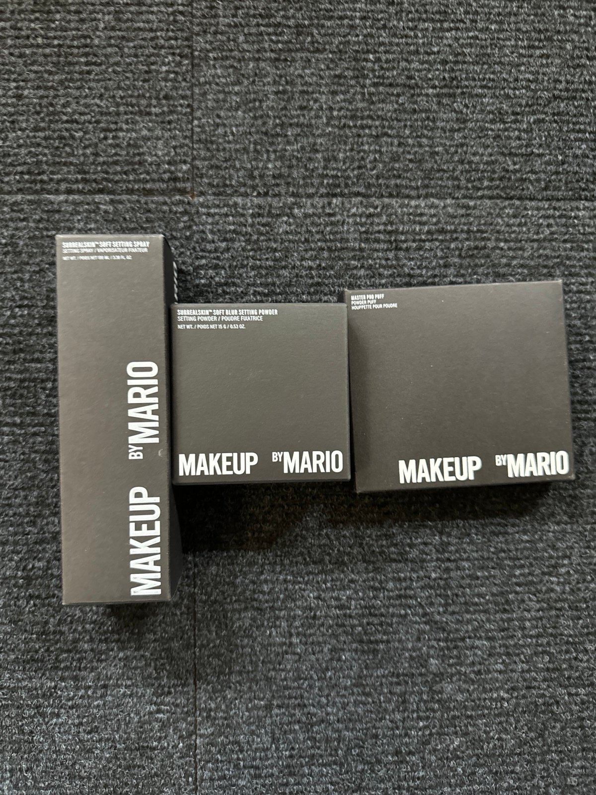 Makeup by Mario Pro Puff + Blur Setting Powder + Soft Setting Spray