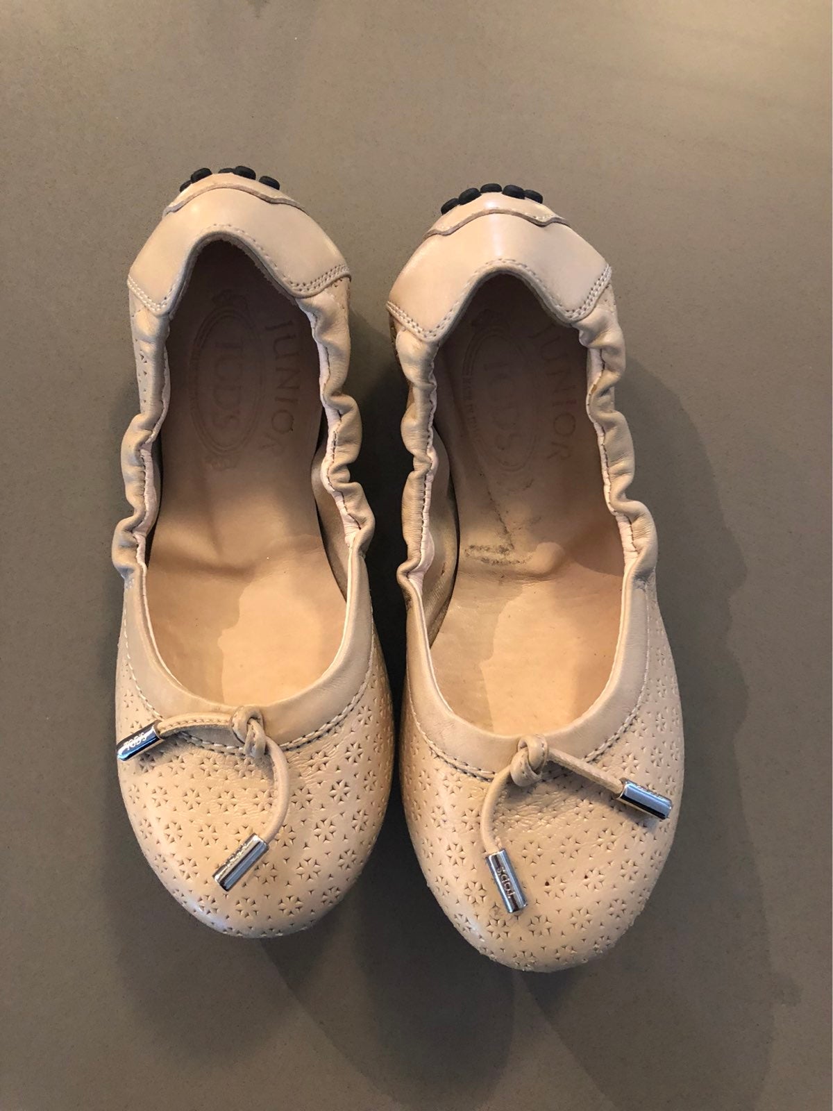 Tod's Junior Girls Ballet Flat Shoes