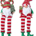 The Bridge Collection Elf Gnome Figurines - Set of 2 - Decorative Tabletop Figur