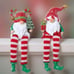 The Bridge Collection Elf Gnome Figurines - Set of 2 - Decorative Tabletop Figur