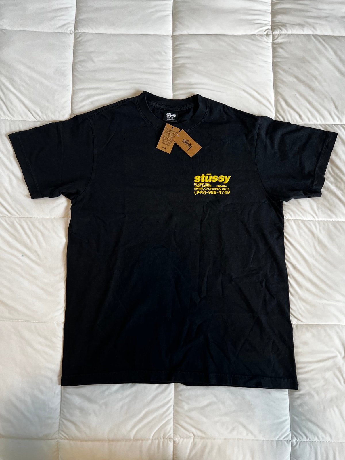 Medium - STUSSY DNA TEE PIGMENT DYED | Mercari