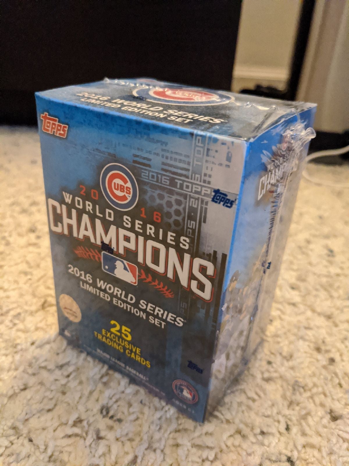 Chicago Cubs 2016 WS Baseball Cards