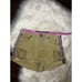 One Teaspoon olive green distressed Aztec striped side denim shorts sz 8/26