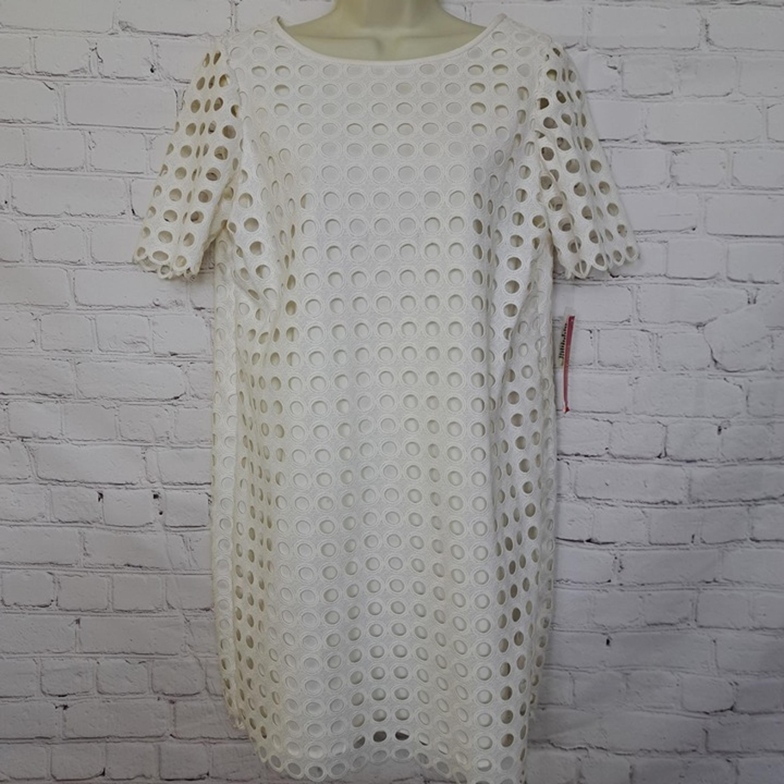 Catherine Malandrino NEW Circle Cut Out Shift Dress Size 4