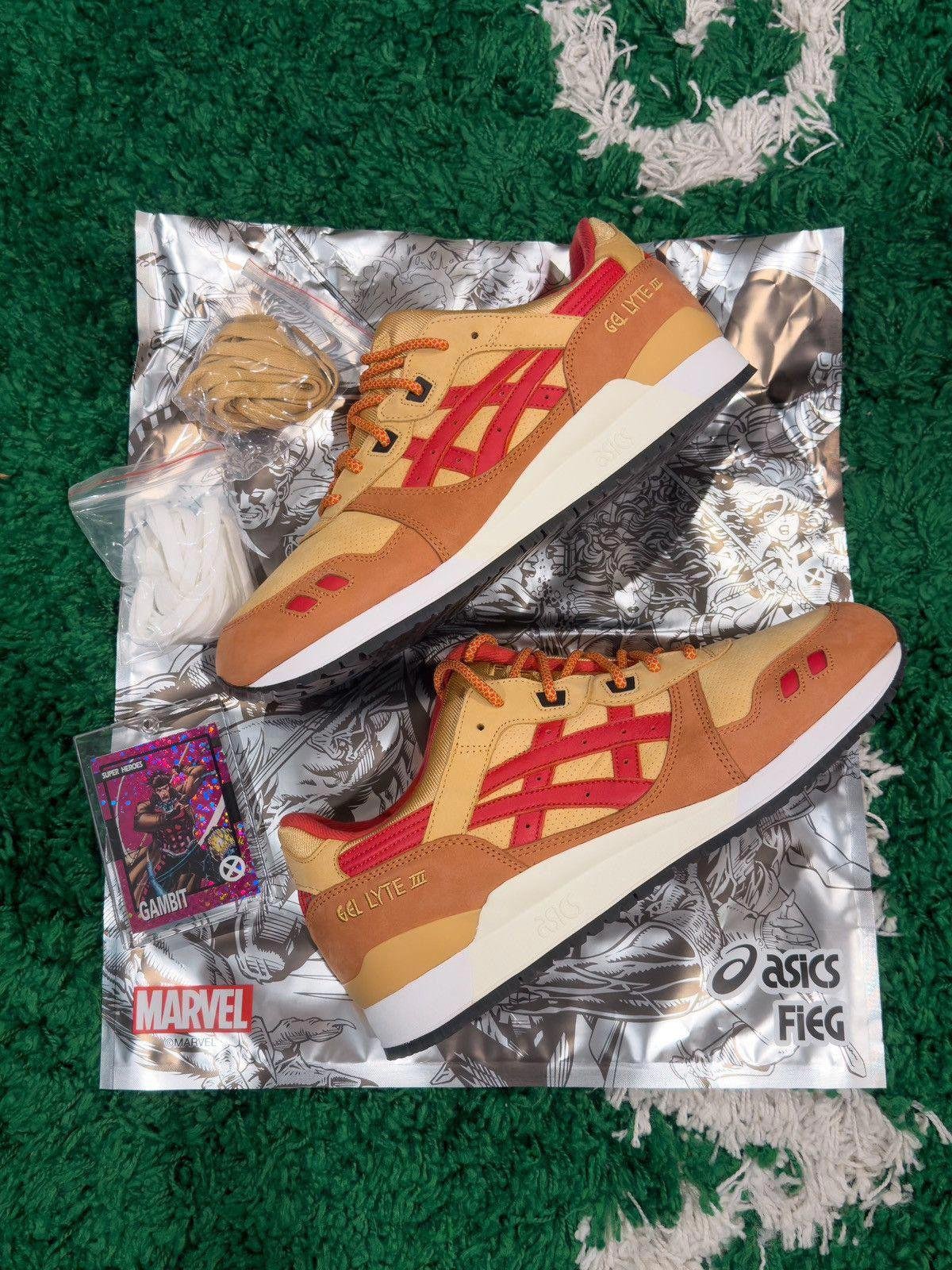 Kith X-Men x Asics Gel-Lyte III Remastered Gambit Size 11.5