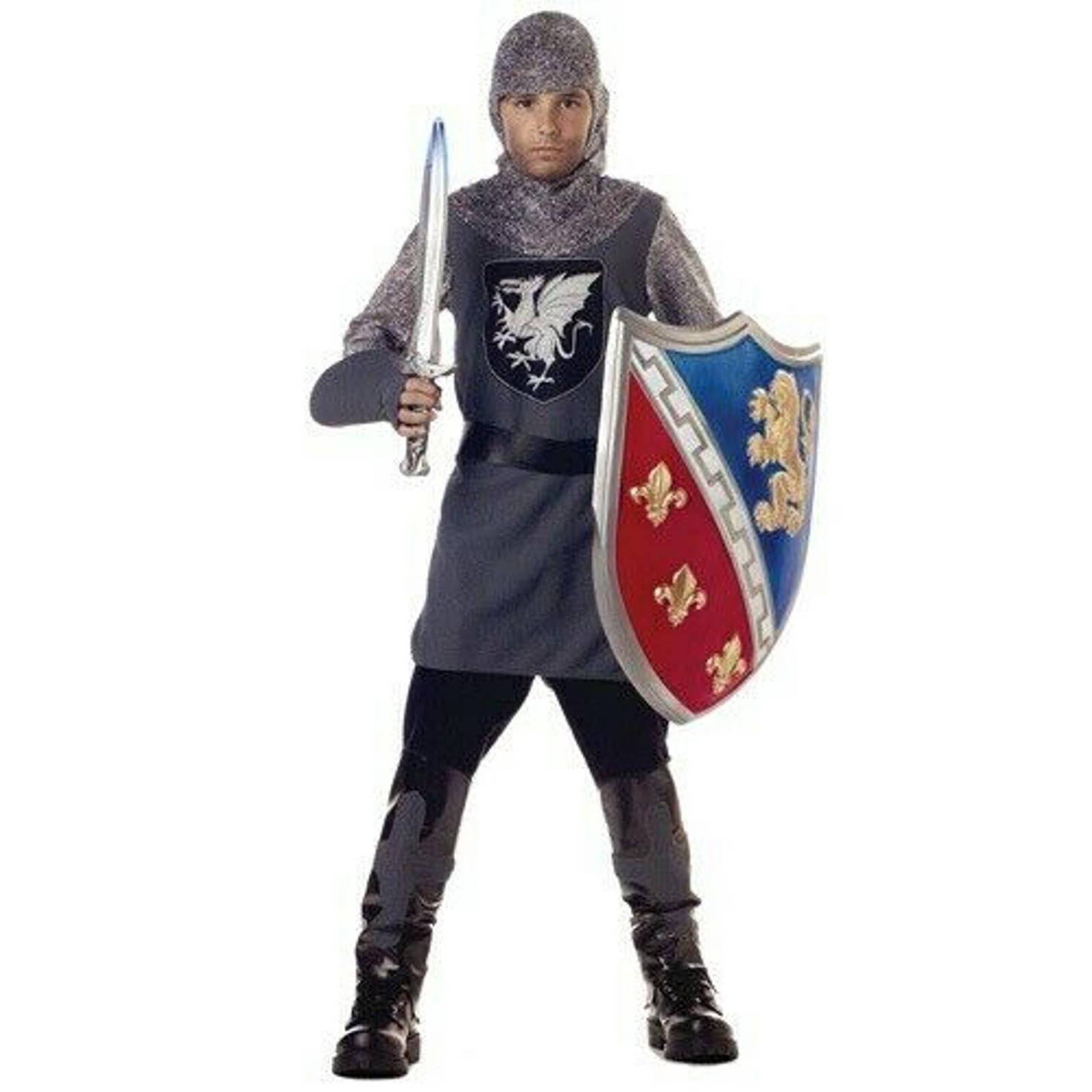 Kid's Valiant Knight Costume large (10-12) New