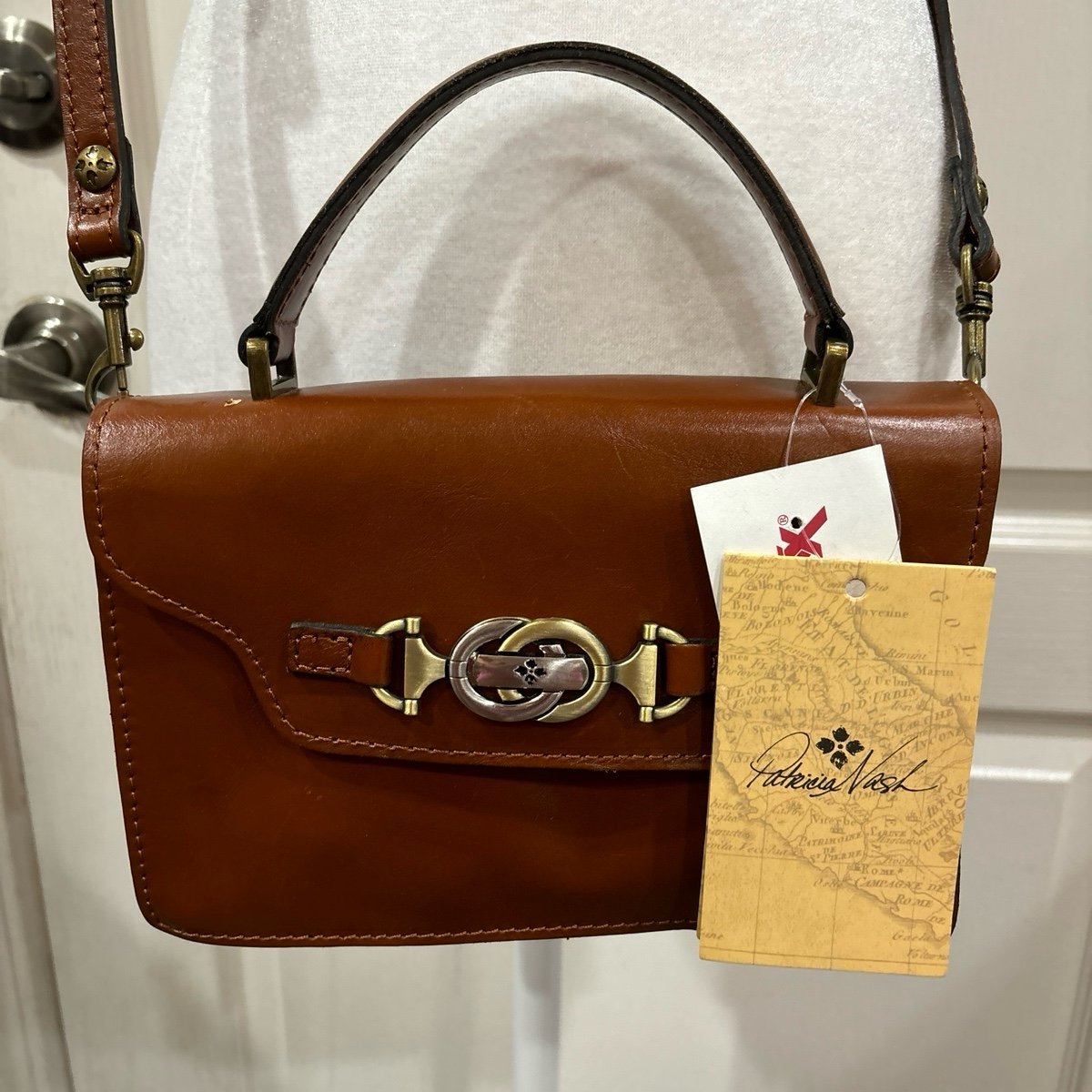 Patricia Nash Veg Tan Porcili Top Bag