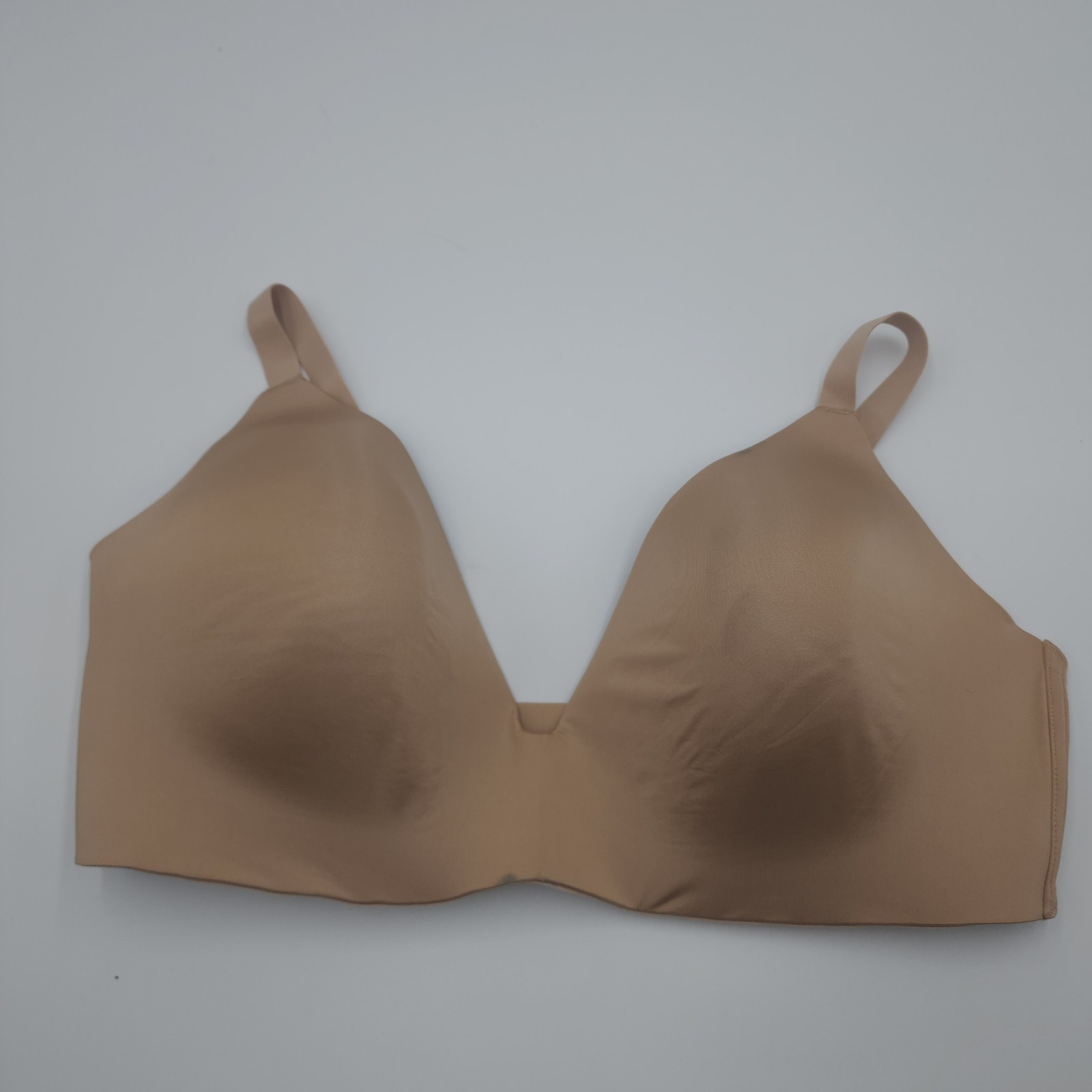 SKIMS Wireless Form T Shirt Demi Bra in Clay Size 46DD