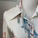 Vintage 70s Jones New York Pointy Collar Button Up Shirt XS