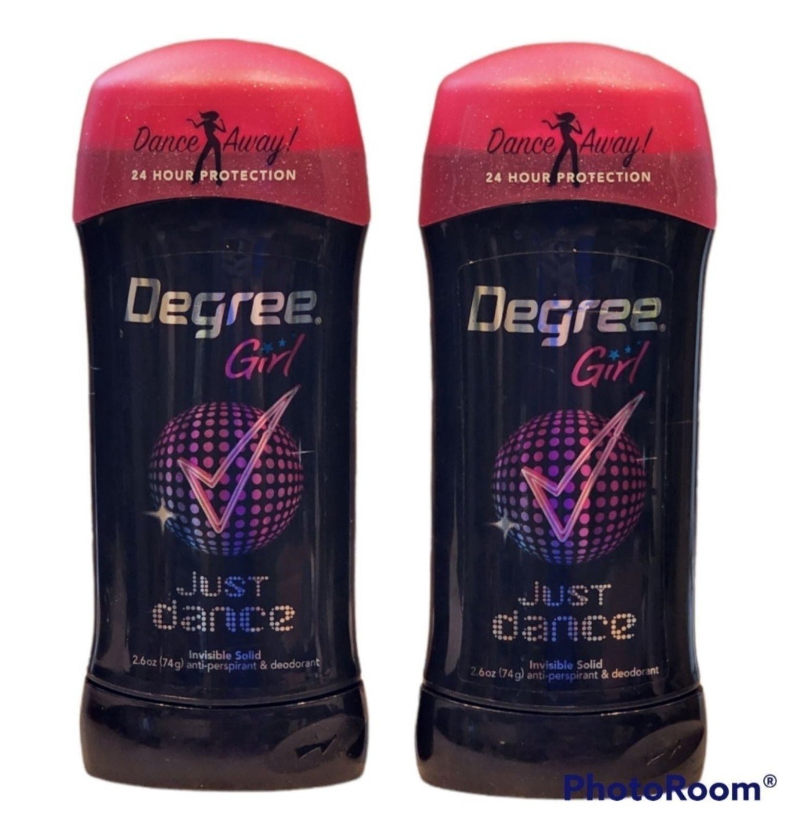 2X Degree Girl Just Dance Anti-Perspirant DISCONTINUED 2.6oz ea NEW