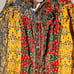 KARMA Hwy Silky Relaxed Palazzo Jumper Ombre Red/Grn NWT OS