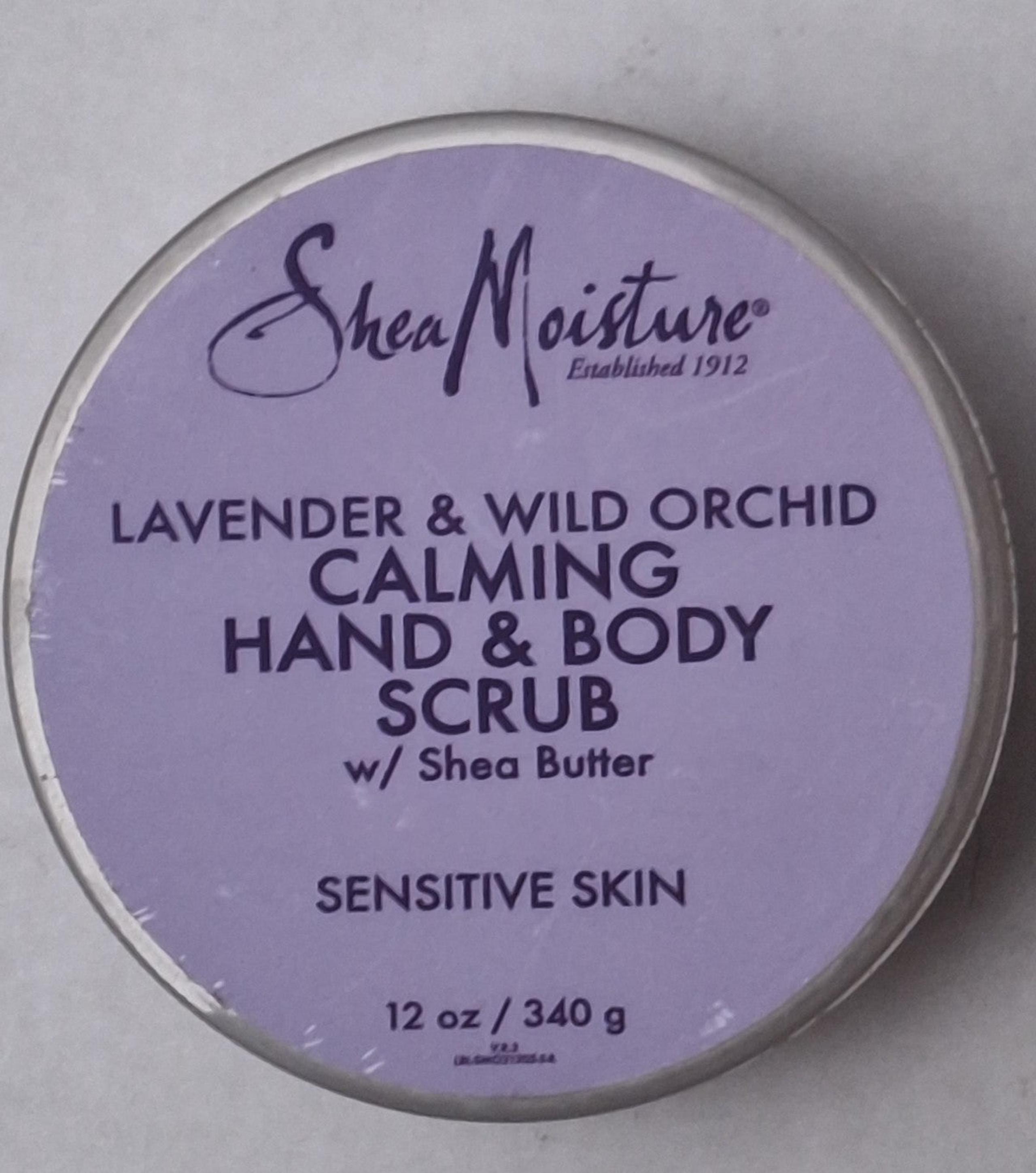 Shea Moisture Calming Hand and Body Scrub