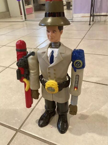 Vintage inspector gadget toy