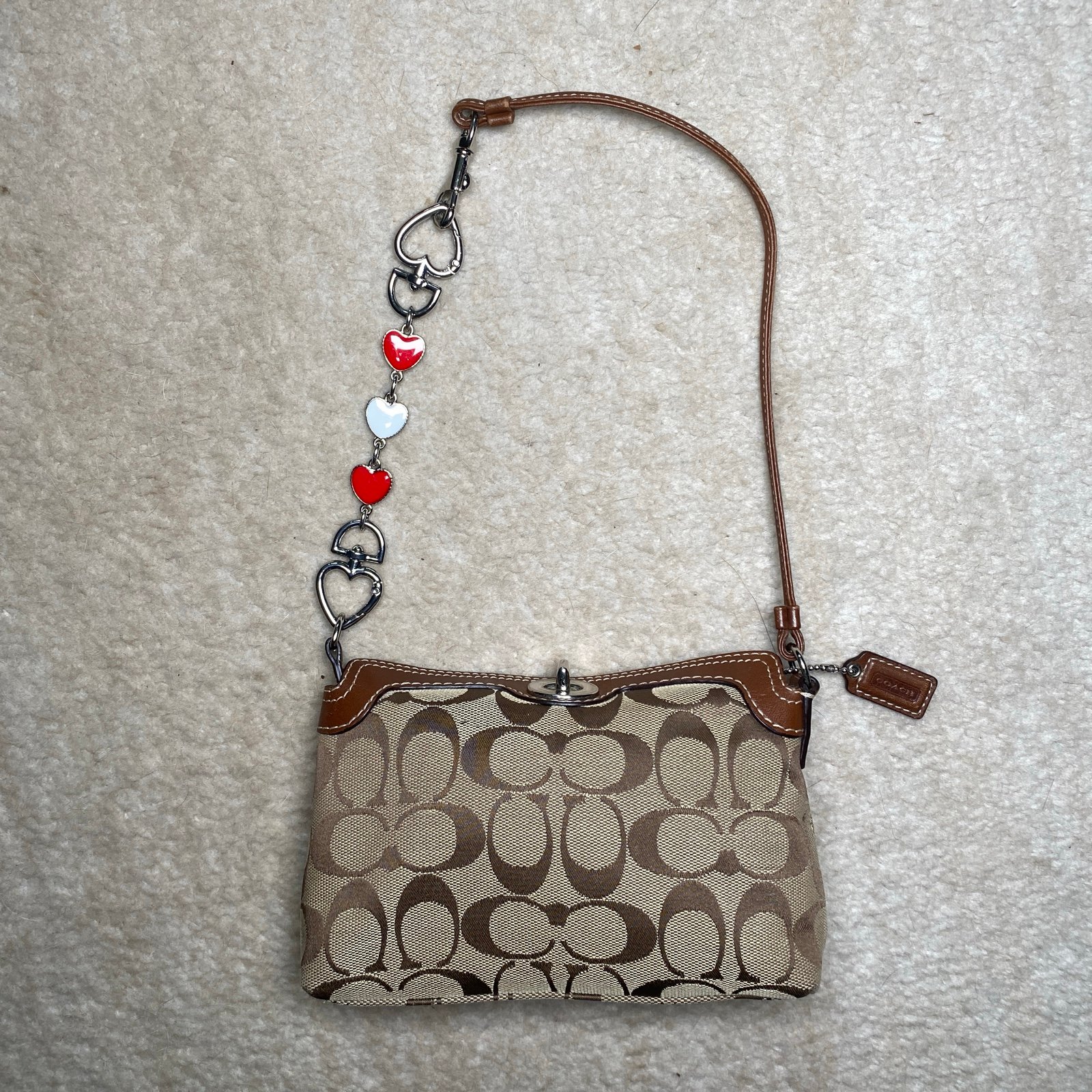 Coach mini bag/wristlet