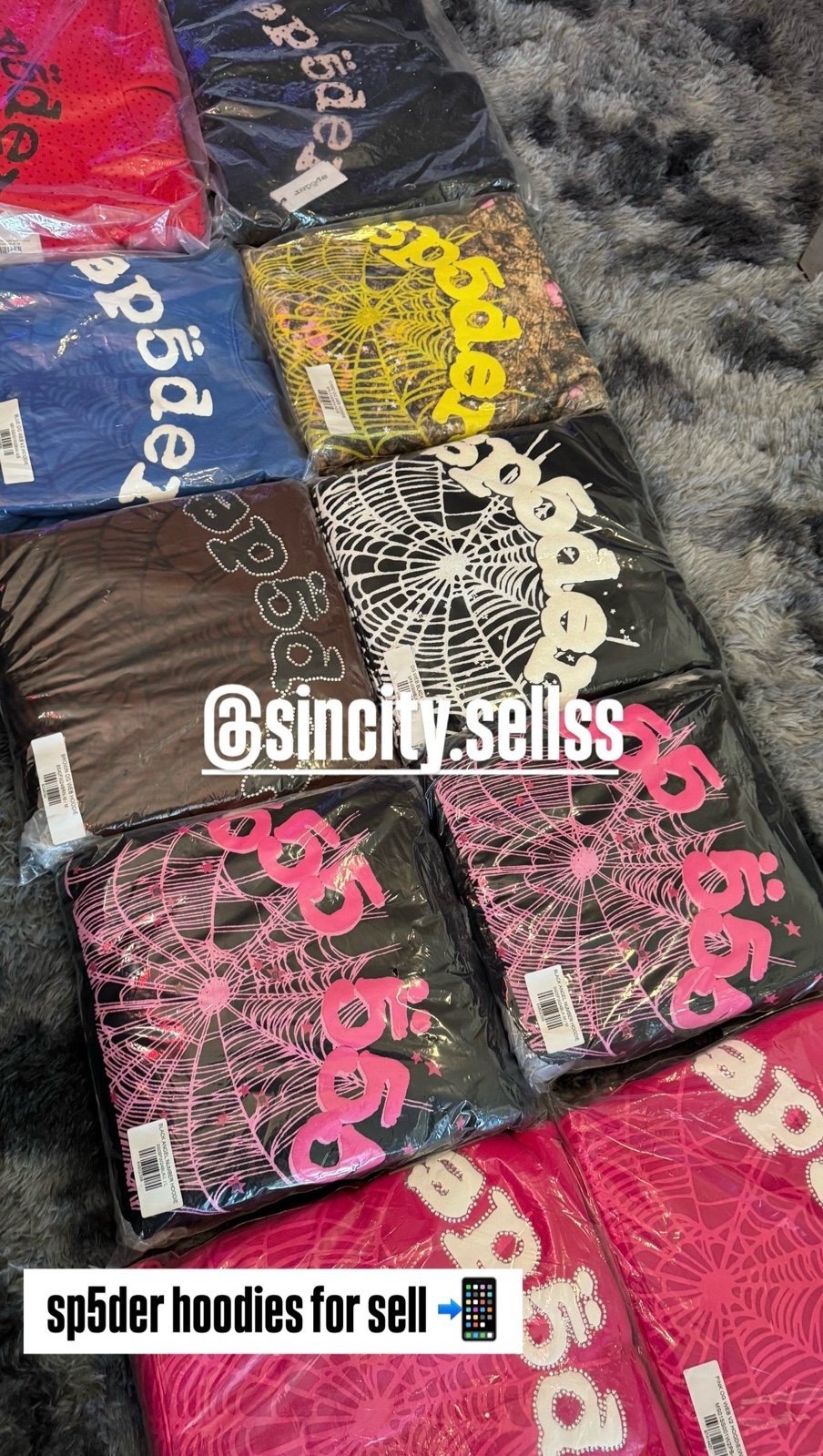 sp5der hoodie