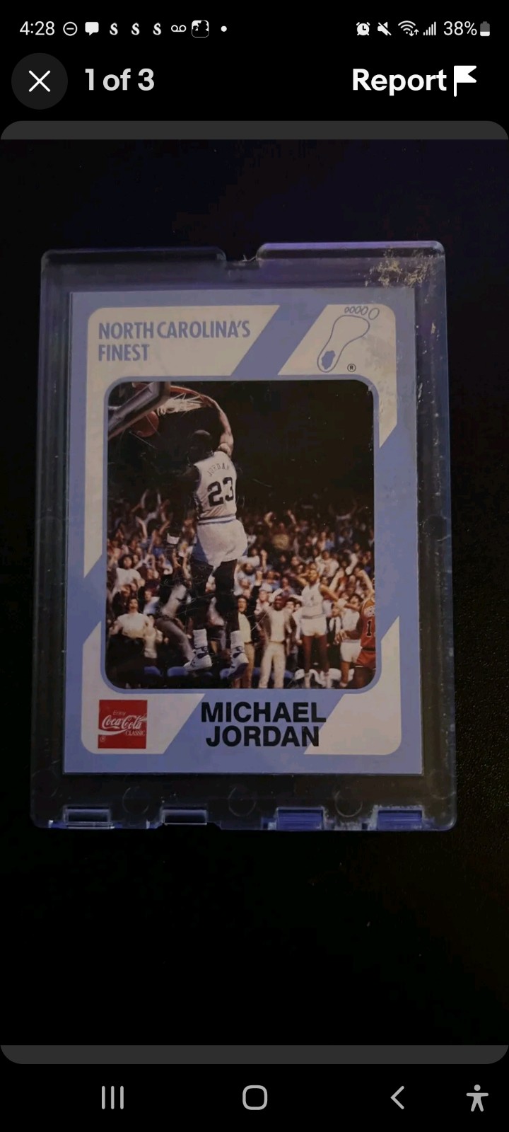 Michael Jordan basketball card