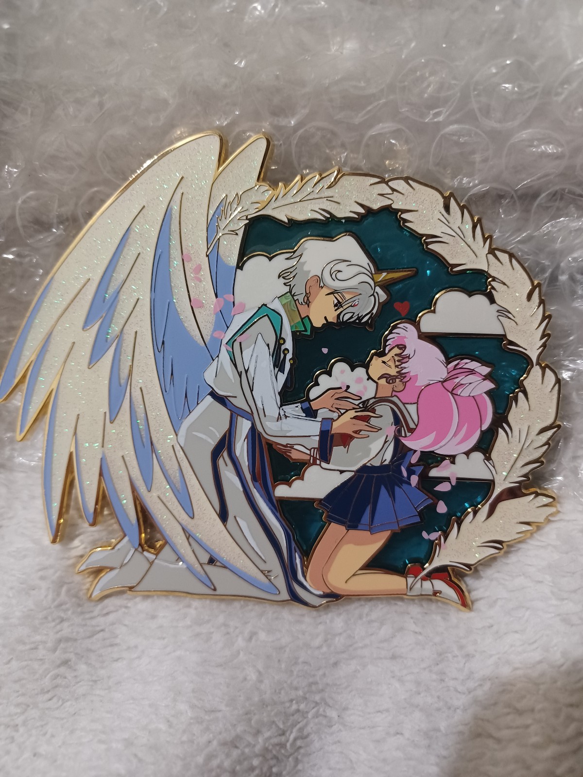 Sailor Moon Chibiusa and Helios Pin