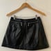 *Vintage* Ms Maxima Genuine Leather Mini Skirt
