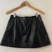 *Vintage* Ms Maxima Genuine Leather Mini Skirt